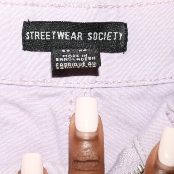STREATWEAR SOCIETY: Purple Pants - Picture 2 of 3